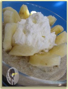 Piure de castane cu banana