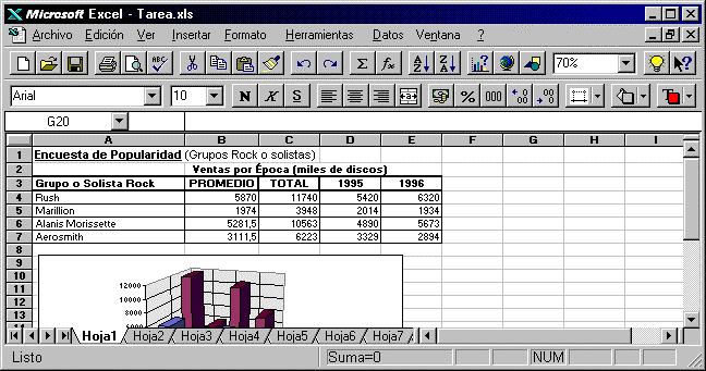 HOJA ELECTRONICA EN LA CONTABILIDAD hoja electronica en la contabilidad: