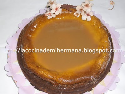 Pay De Queso Con Cajeta
