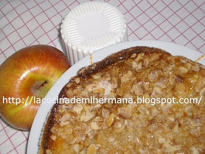 Tarta De Queso Con Manzana
