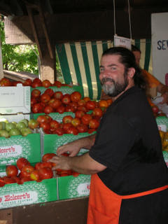 The 'Tomato Man' at my local farmers market