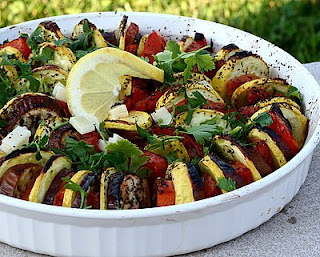 Stacked Ratatouille for a Crowd