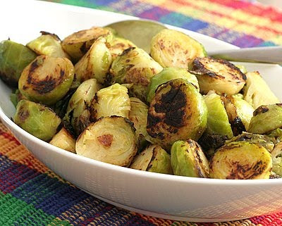 Fast Pan-Roasted Brussels Sprouts