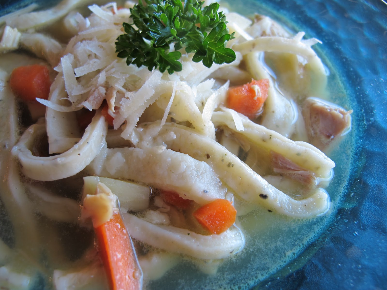 Chicken Noodle Soup for the Soul with Homemade Herbed Noodles Purple Chocolat Home