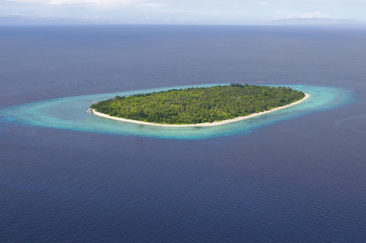 Tagalaya Island in Tobelo - North Halmahera - Indonesia