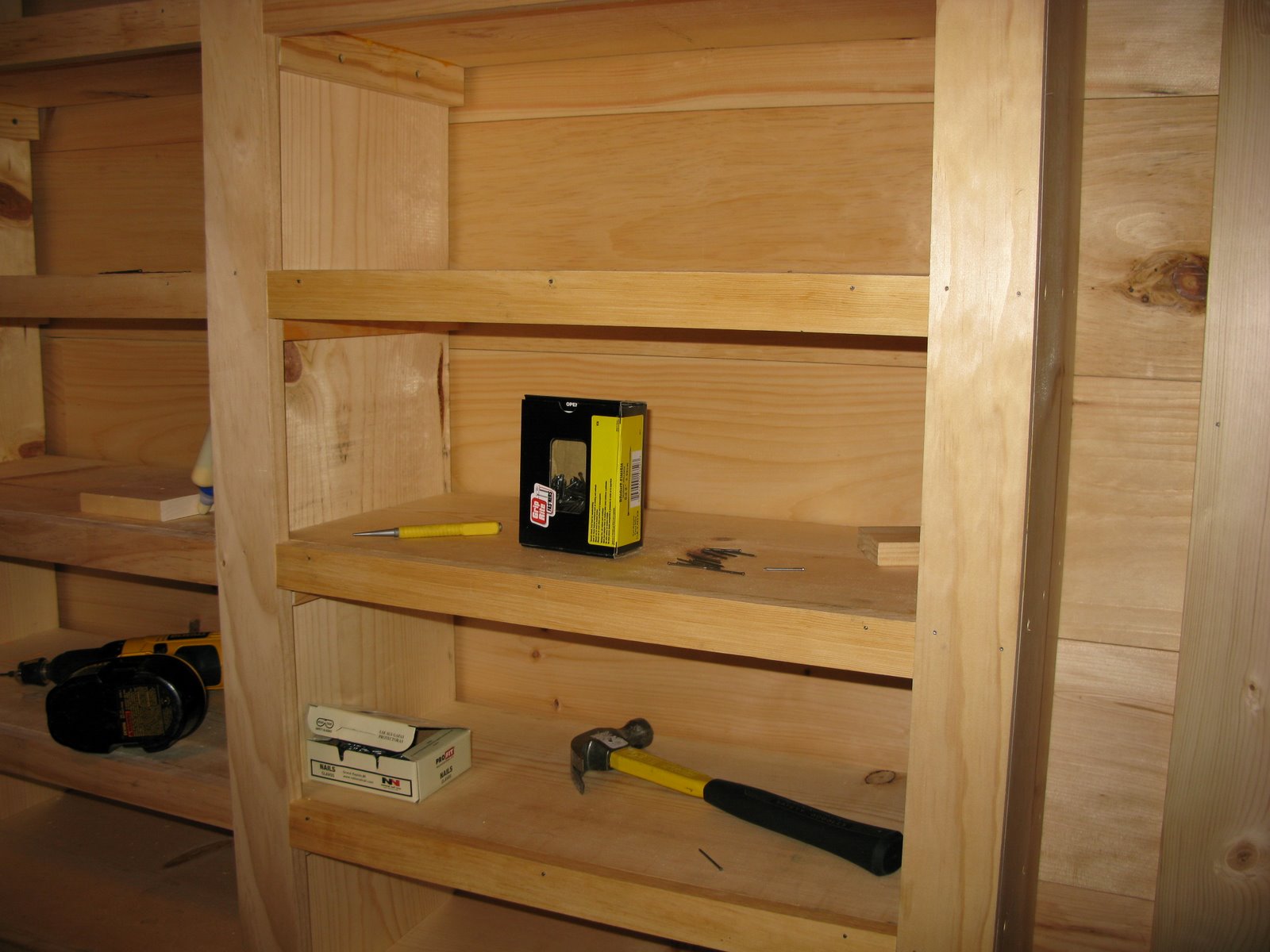 W4UOA Store Room Shelving