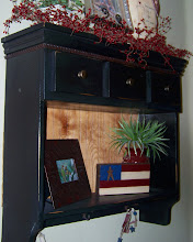 Black 3 Drawer BeadBoard Shelf  $80