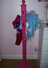 Small Pink Coat Rack  $40