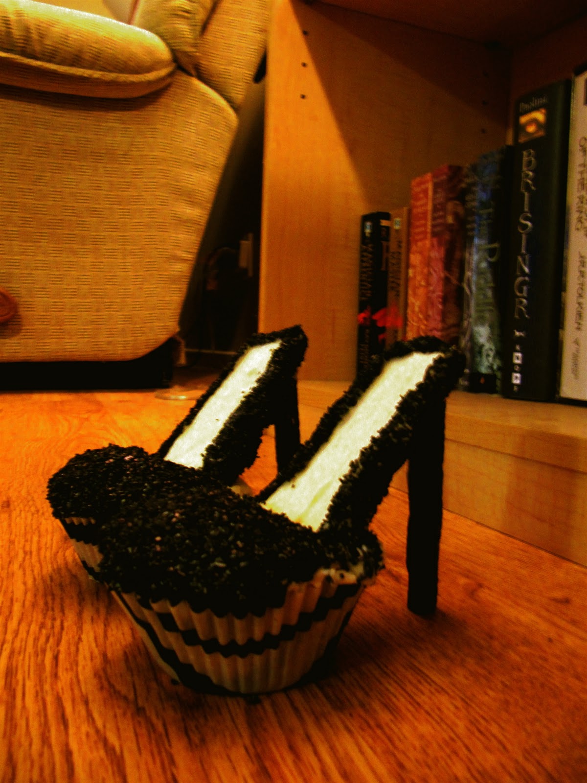 Cake in a Cup High Heel Cupcakes