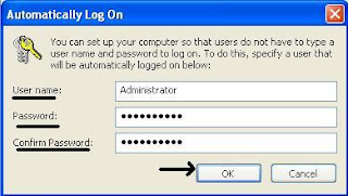 Automatically Log On @ Windows PC 3