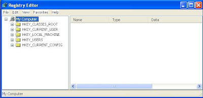 Windows Registry Editor