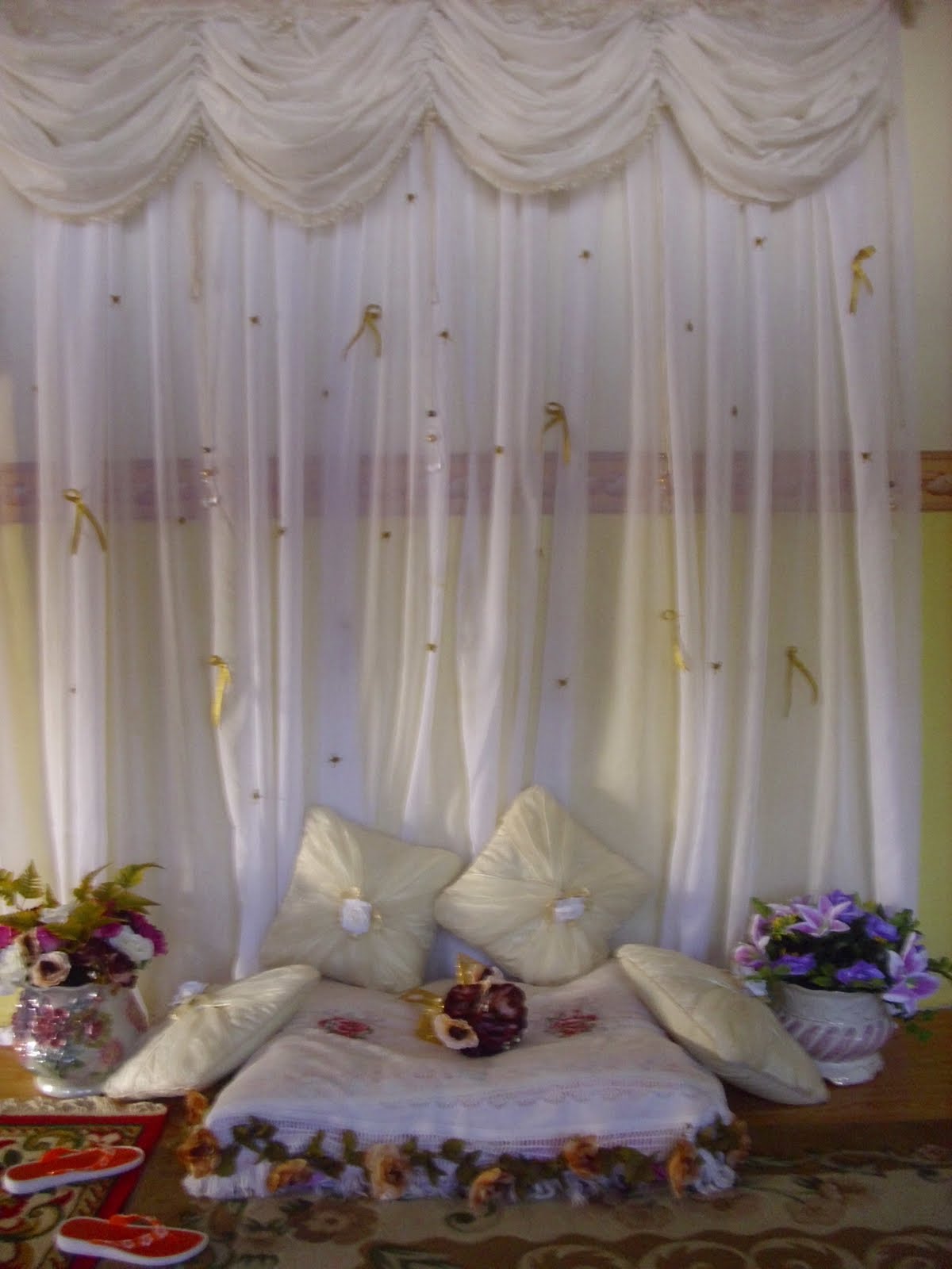 pelamin tunang terkini