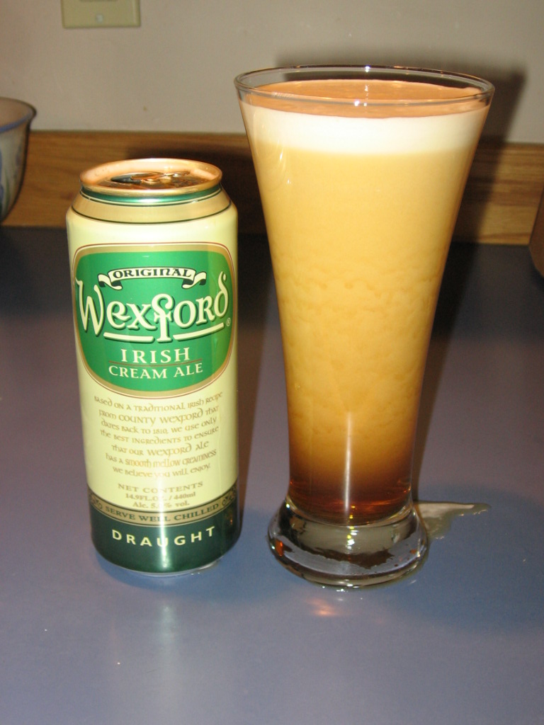 5 Sentidos Vividos Encontre um deles aqui! Wexford Irish Cream Ale