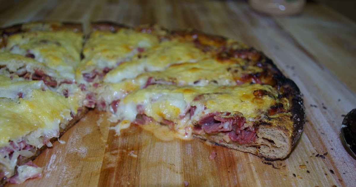 Cooking Bison with Chef Forrest Reuben Pizza with Bison pastrami