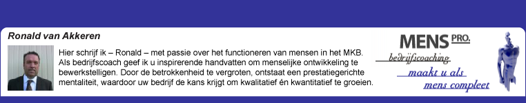 MENSpro / Ronald van Akkeren