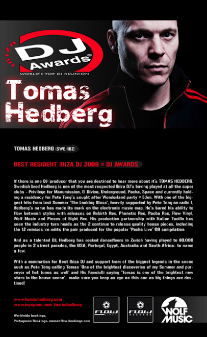 Ibiza DJ Awards winner Newsletter