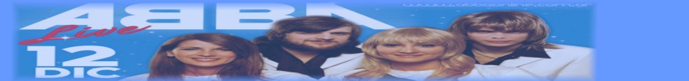 CONCURSO ABBA LIVE - THE TRIBUTE