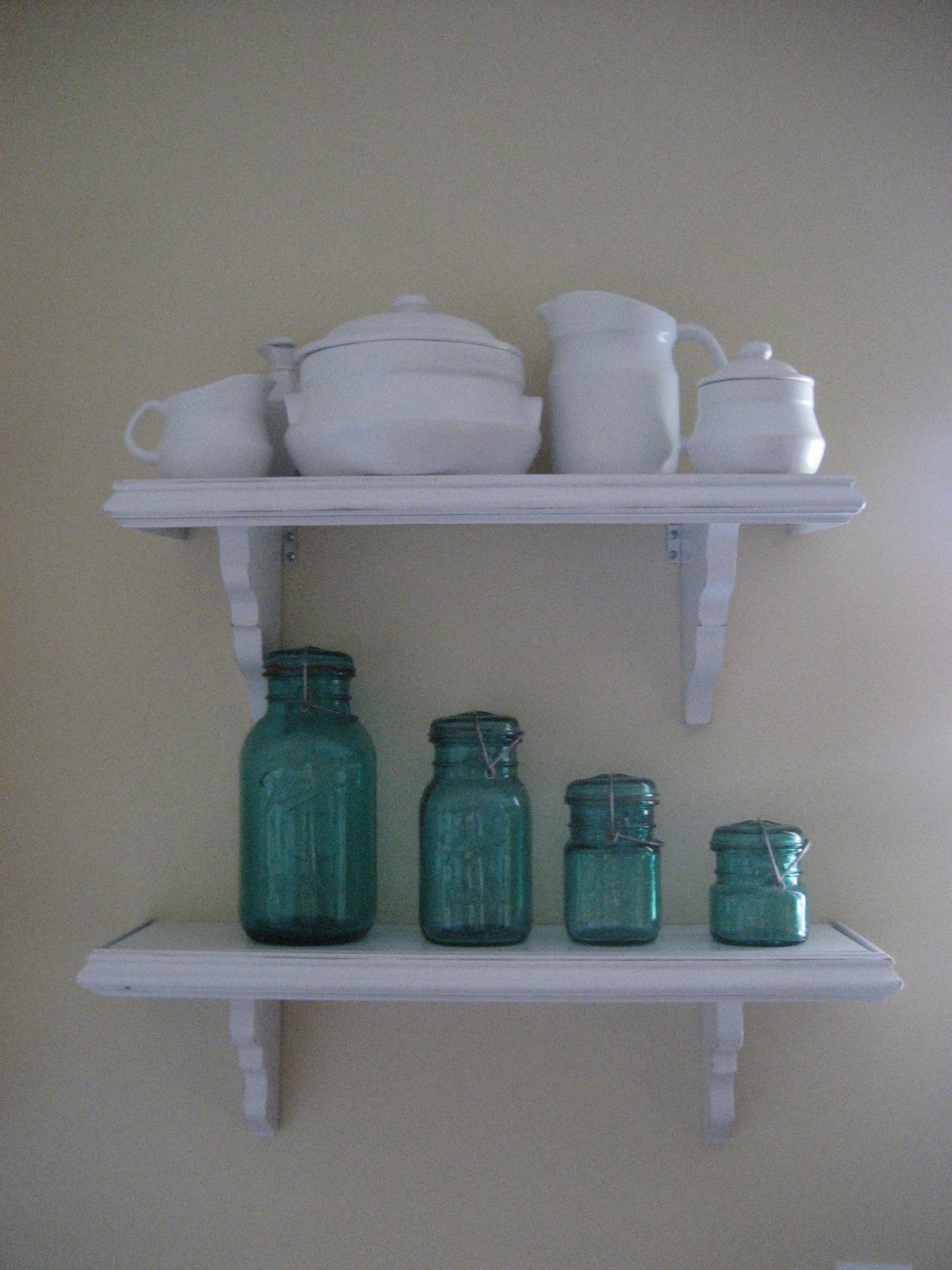 Paint Me Shabby Spray Painted Ceramic Dishes