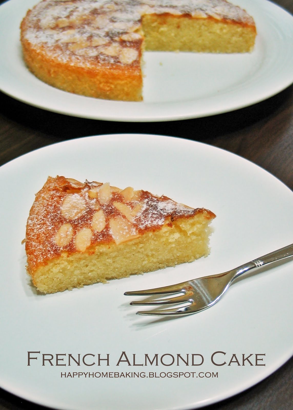 Happy Home Baking French Almond Cake