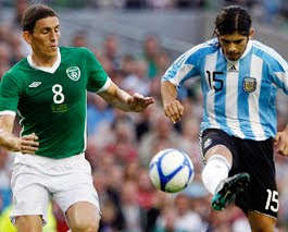 seleccion argentina:triunfo ante irlanda