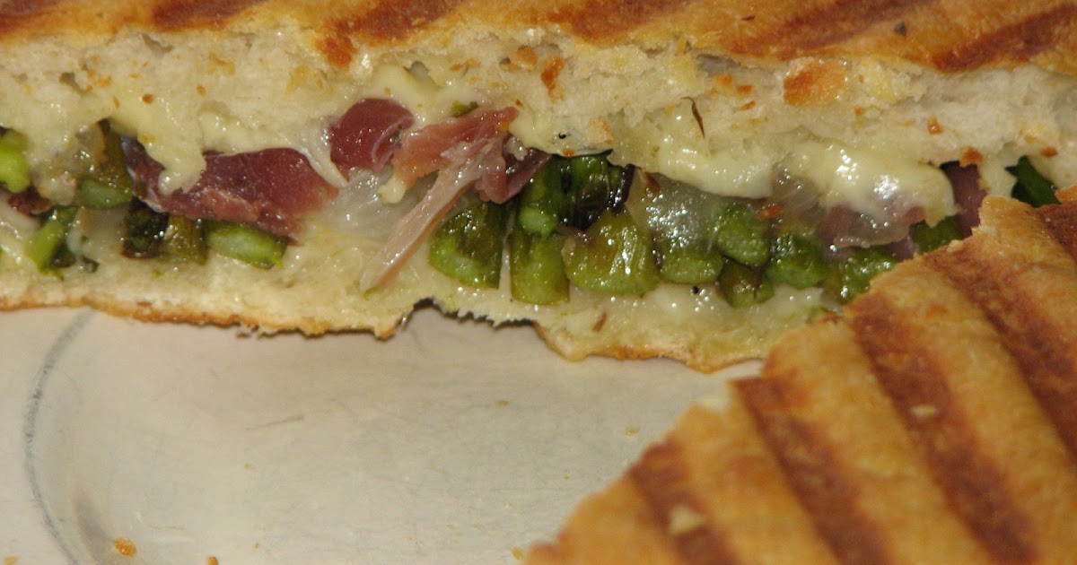 You Got Served Roasted Asparagus Panini