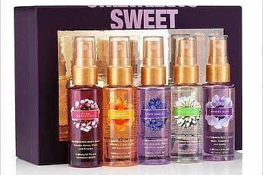 body mist mini 12 piezas victoria's secret