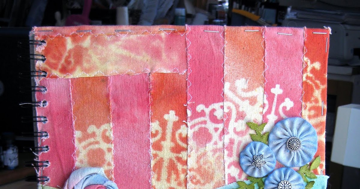 One Good Thing Canvas Covered Art Journal