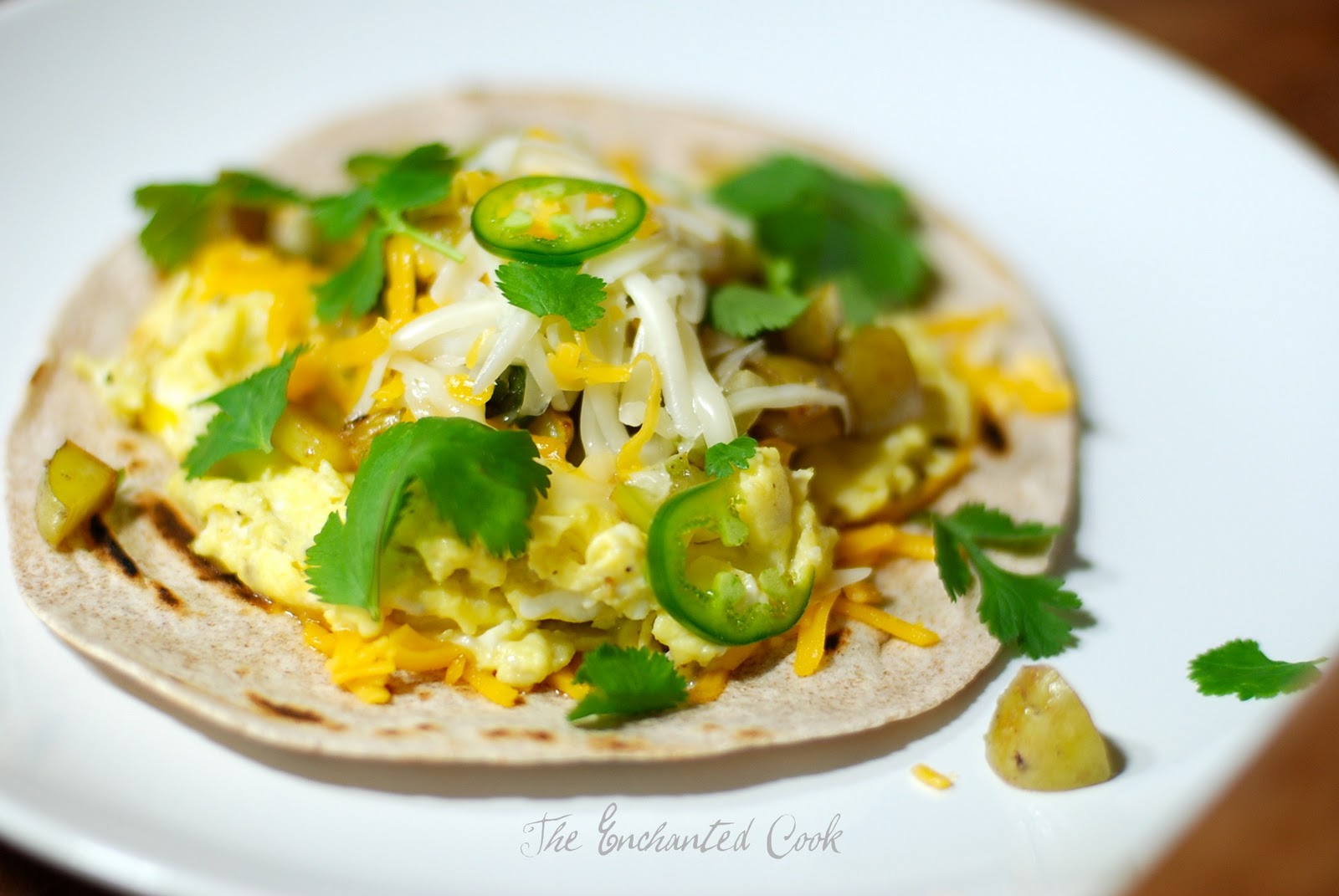 The Enchanted Cook Vegetarian Breakfast Tacos A Fresh and Easy