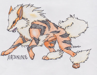 Arcanine Sketch
