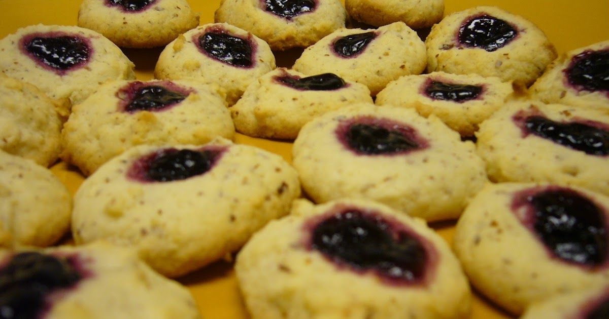 Gluten Free in Cleveland Cream Cheese Shortbread Thumbprints with