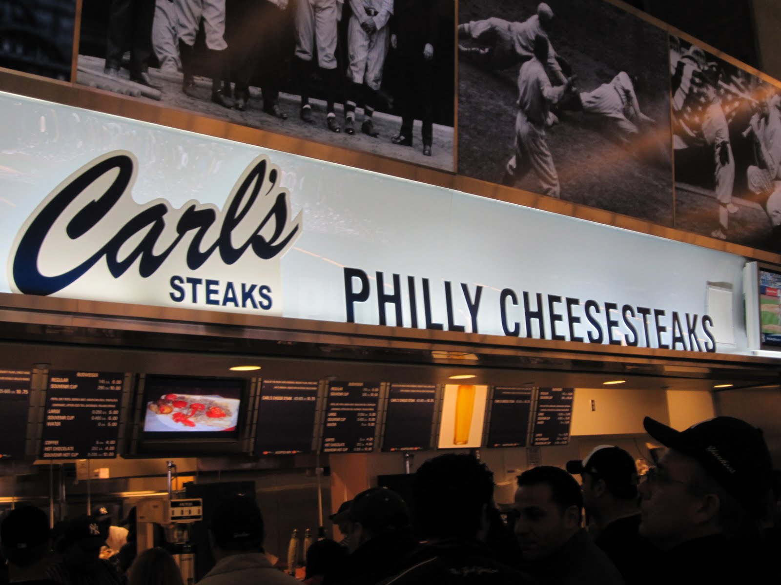 Yankee Stadium 27 Victories, 5 Burgers, 3 Steak sandwichs and 2