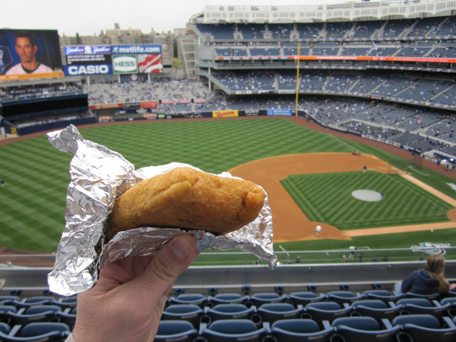 Yankee Stadium 27 Victories, 5 Burgers, 3 Steak sandwichs and 2