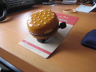hamburger bike bell