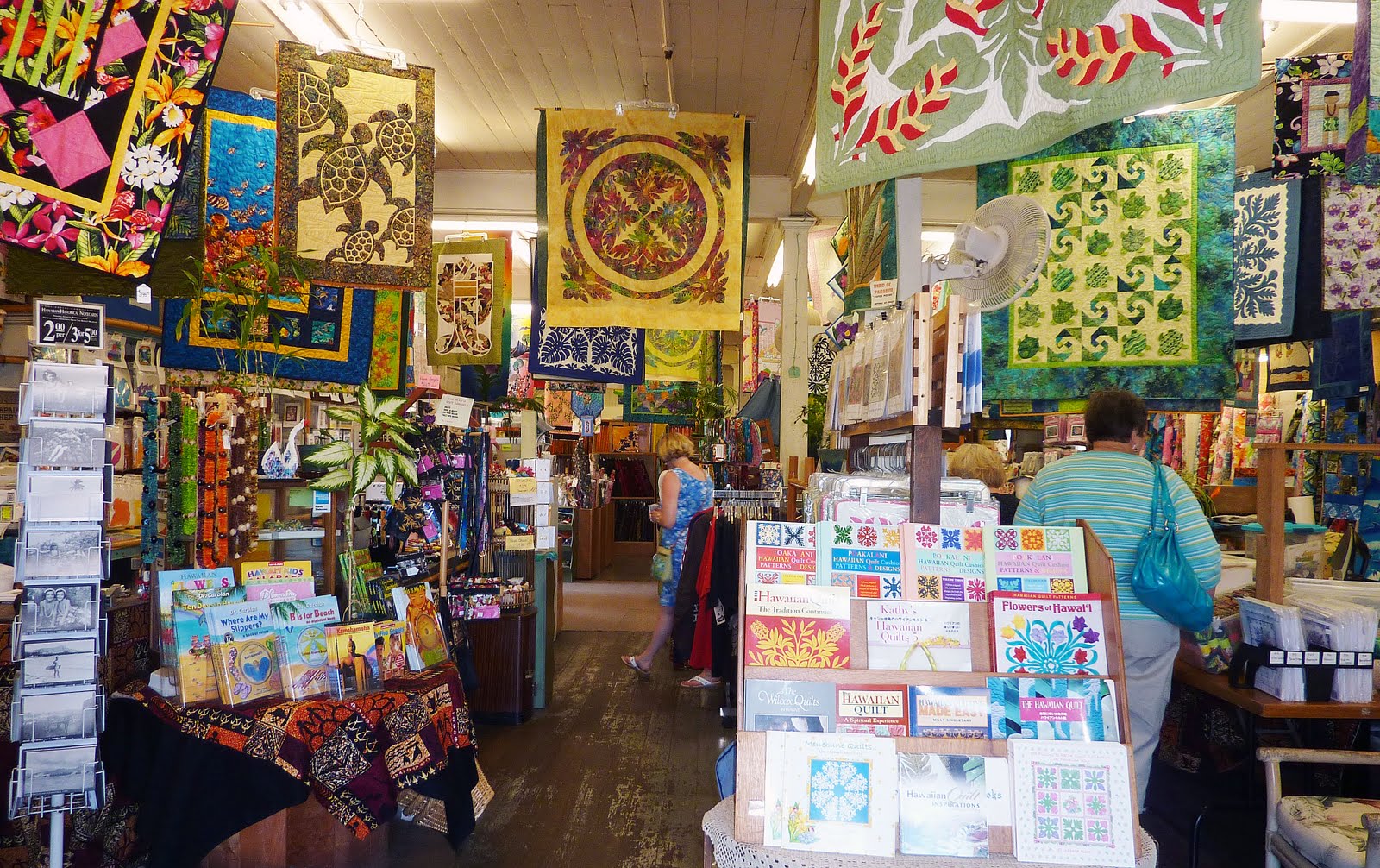 My Three Sons {and a very busy Girl} Finding Fabric here and Hawaii