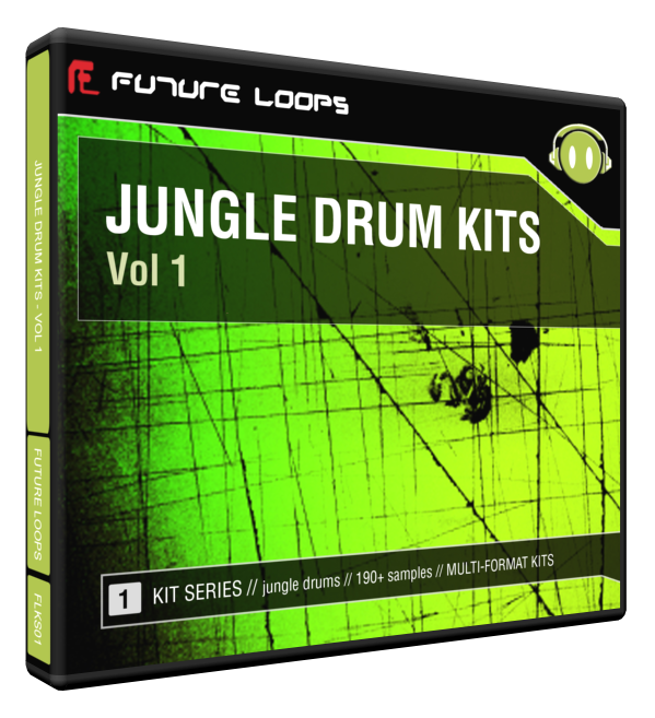 Future Loops Jungle Drum Kits Vol 1. Sounds, Loops, Samples SVARTLING