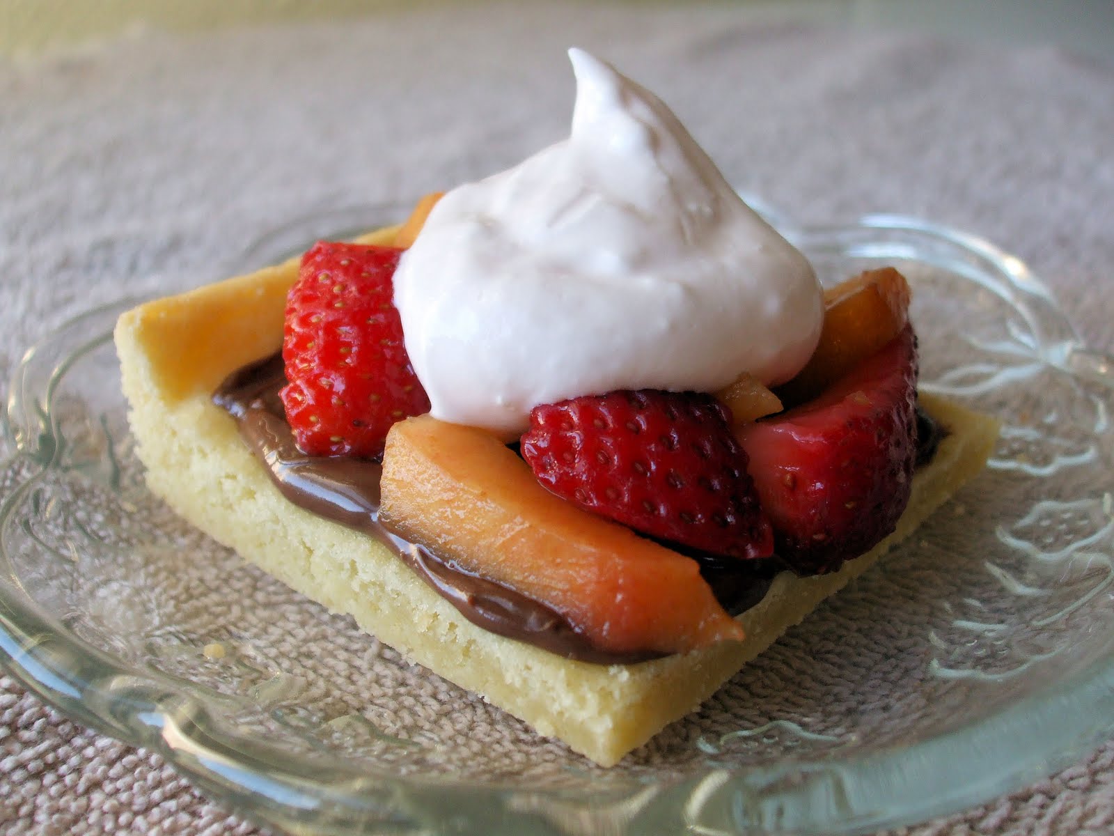 My Creative Stirrings Fruit Pizza Bar With a Chocolate Twist