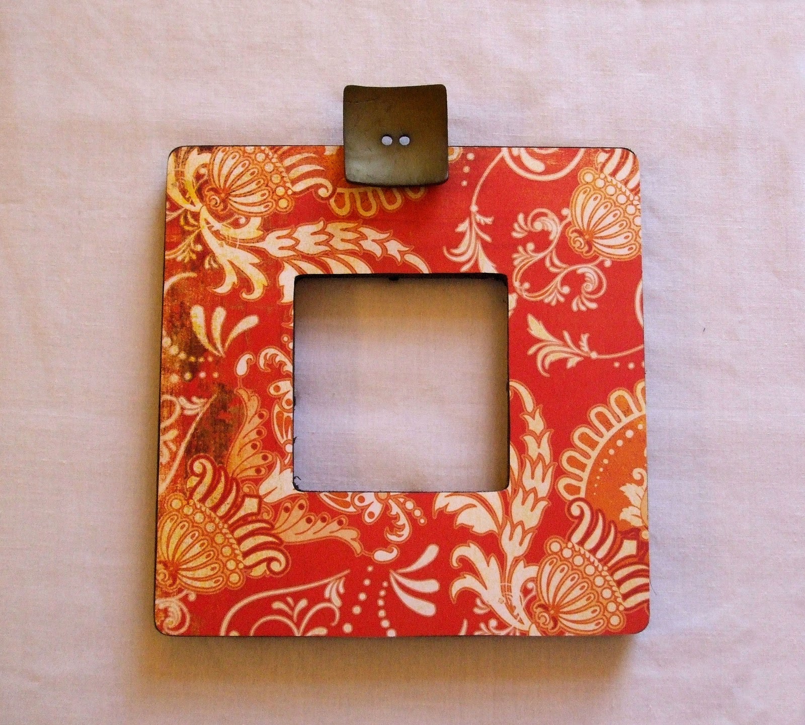 My Creative Stirrings: Pumpkin Frame Craft