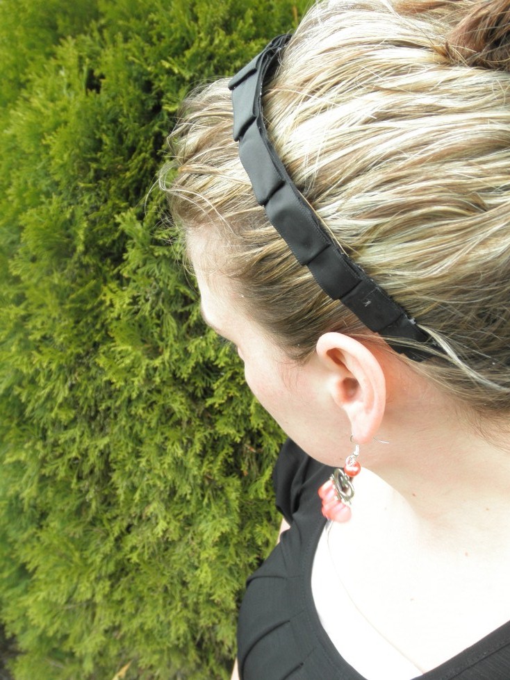 Pleated Headband A Vision to Remember All Things Handmade Blog Pleated Headband