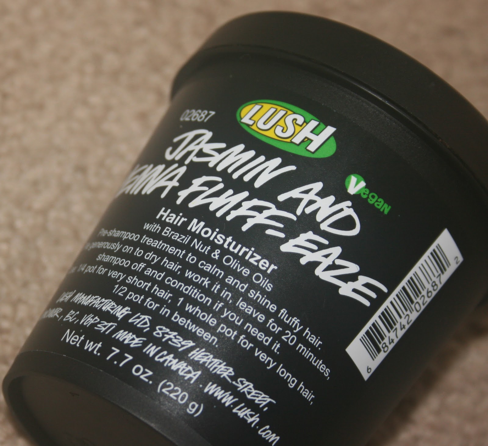 Makeup, Beauty and More Lush Jasmin and Henna FluffEaze makes my frizz ease!