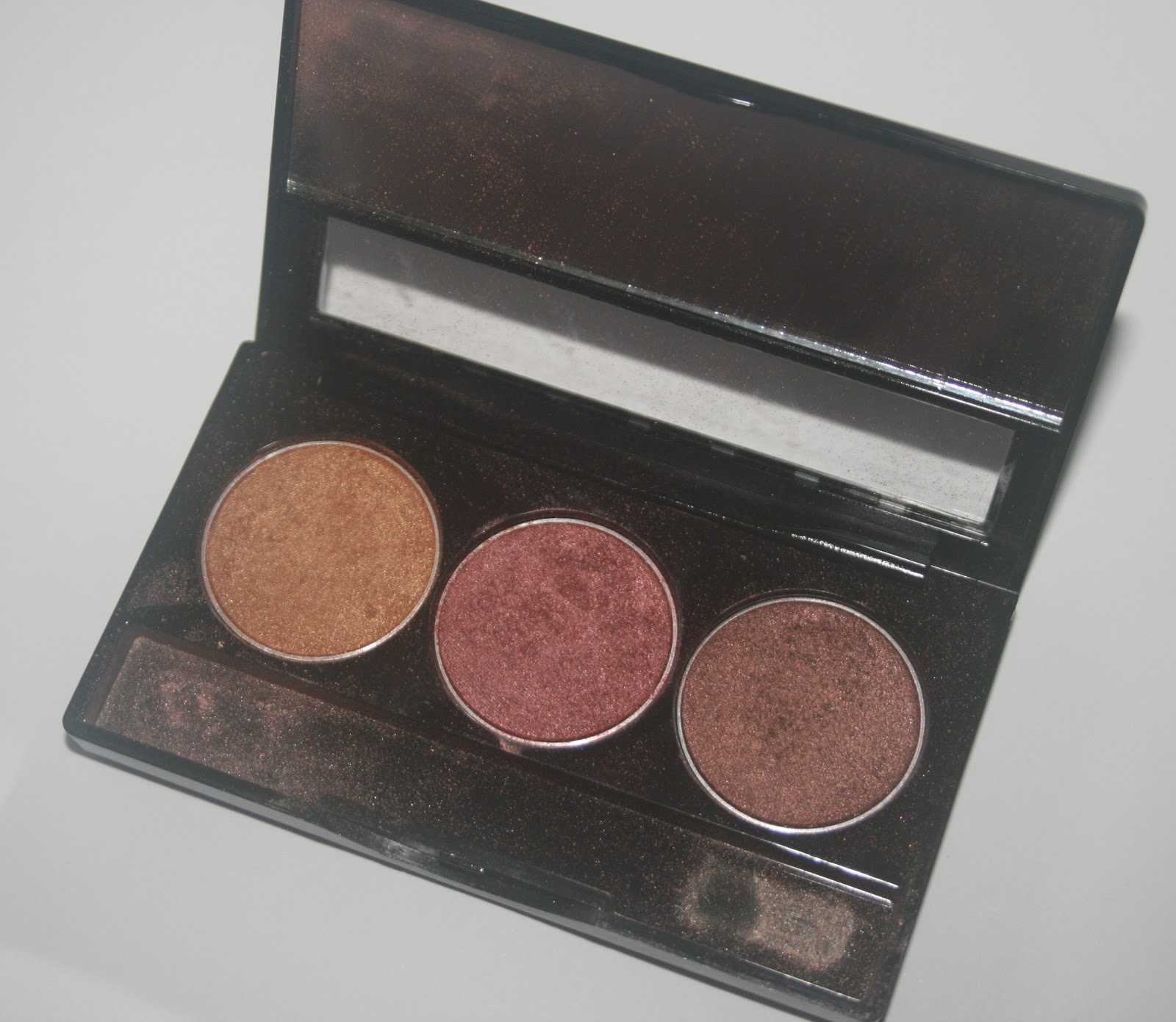 Makeup, Beauty and More NYX Eyeshadow Trio in Golden, Rust & Walnut