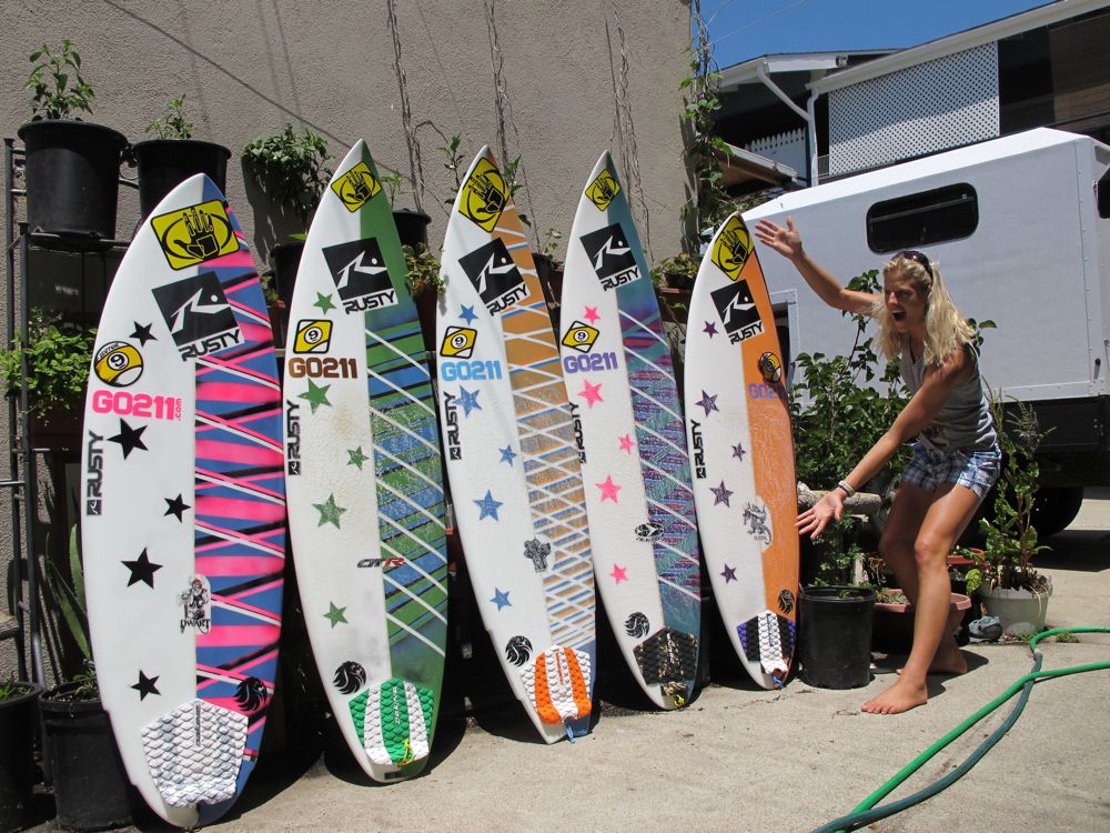 Surfing My Life Away 5 New Pretty Painted Rusty Surfboards