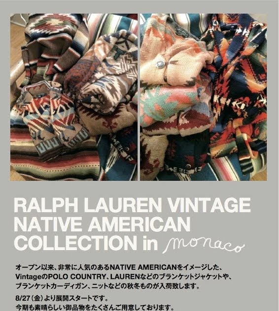 BEYOND BUCKSKIN: Ralph Lauren Vintage Native American exhibition