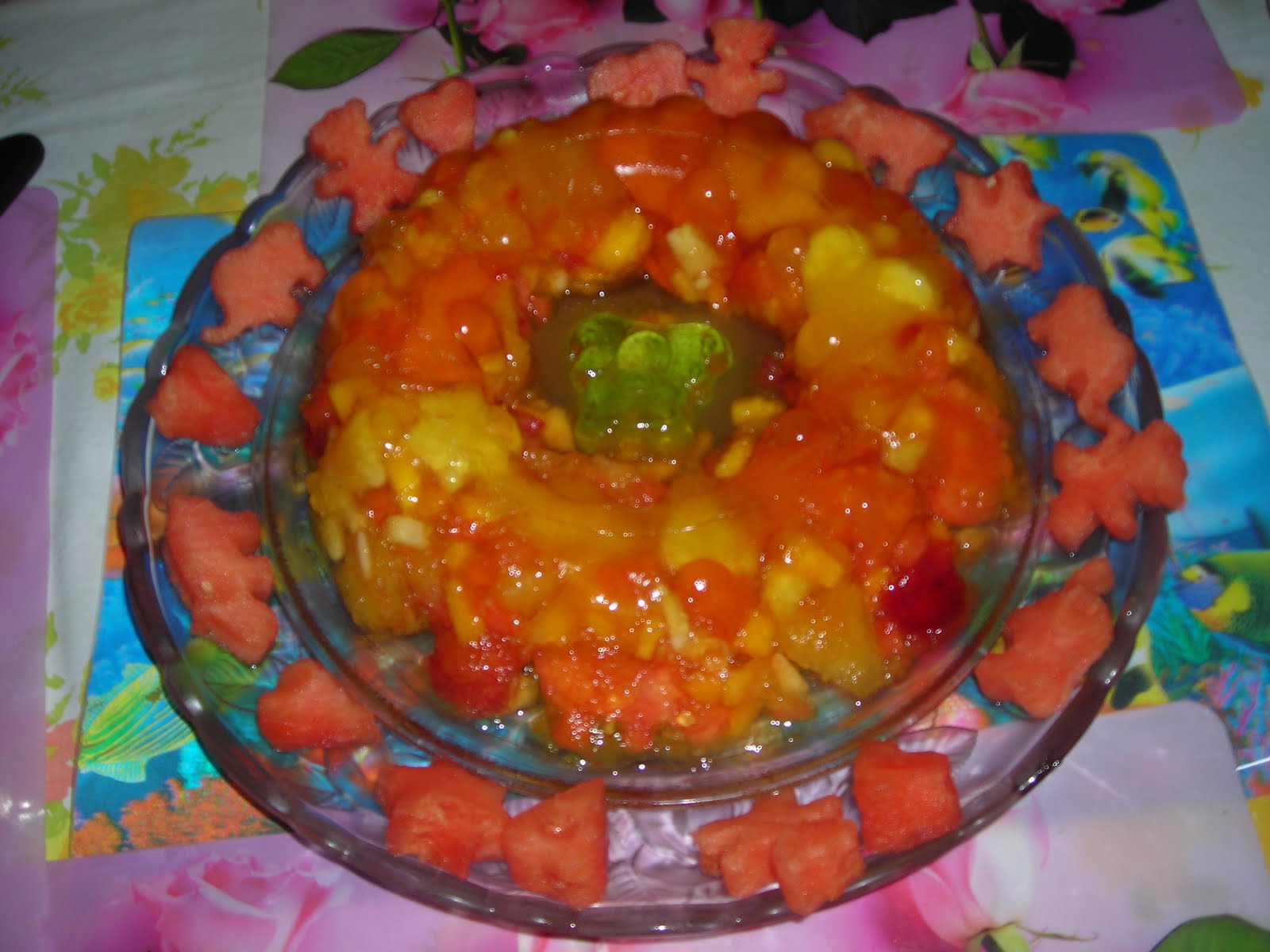 Cocina creativa con amor. Ana Rial Ybáñez.: Gelatina multifrutas