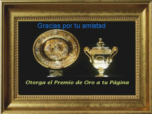 Premio por mi Amistad