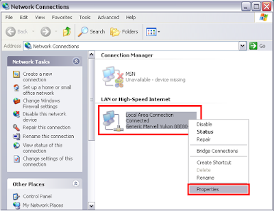 how to prove local connection