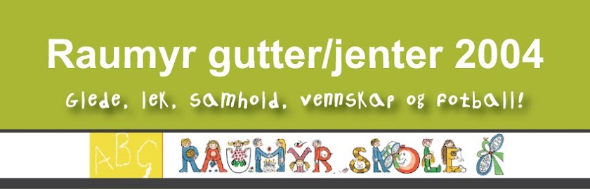 Raumyr gutter/jenter 2004