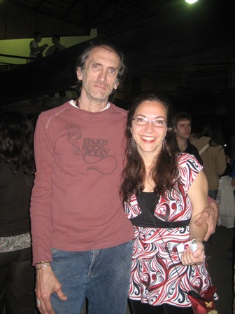 Dante Taparelli y Cristina Cazaubon