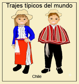 VESTIMENTA TIPICA CHILE vestimenta tipica chile: