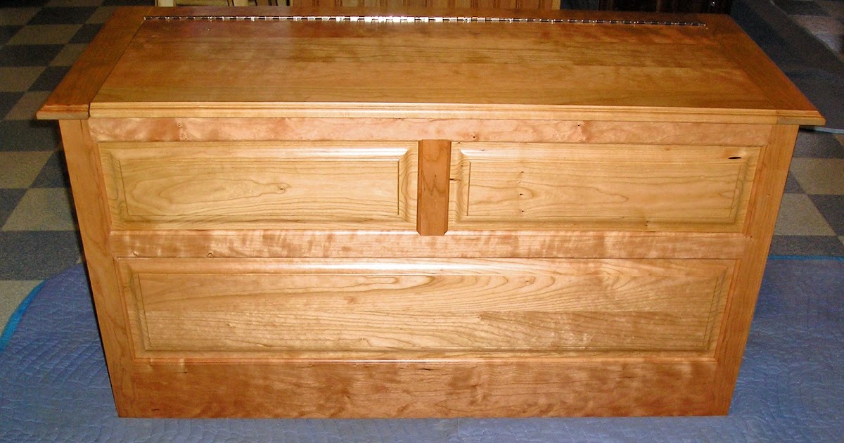 Creative Woodworking Hope Chest in Cherry