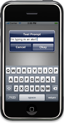 Iphone Text Field